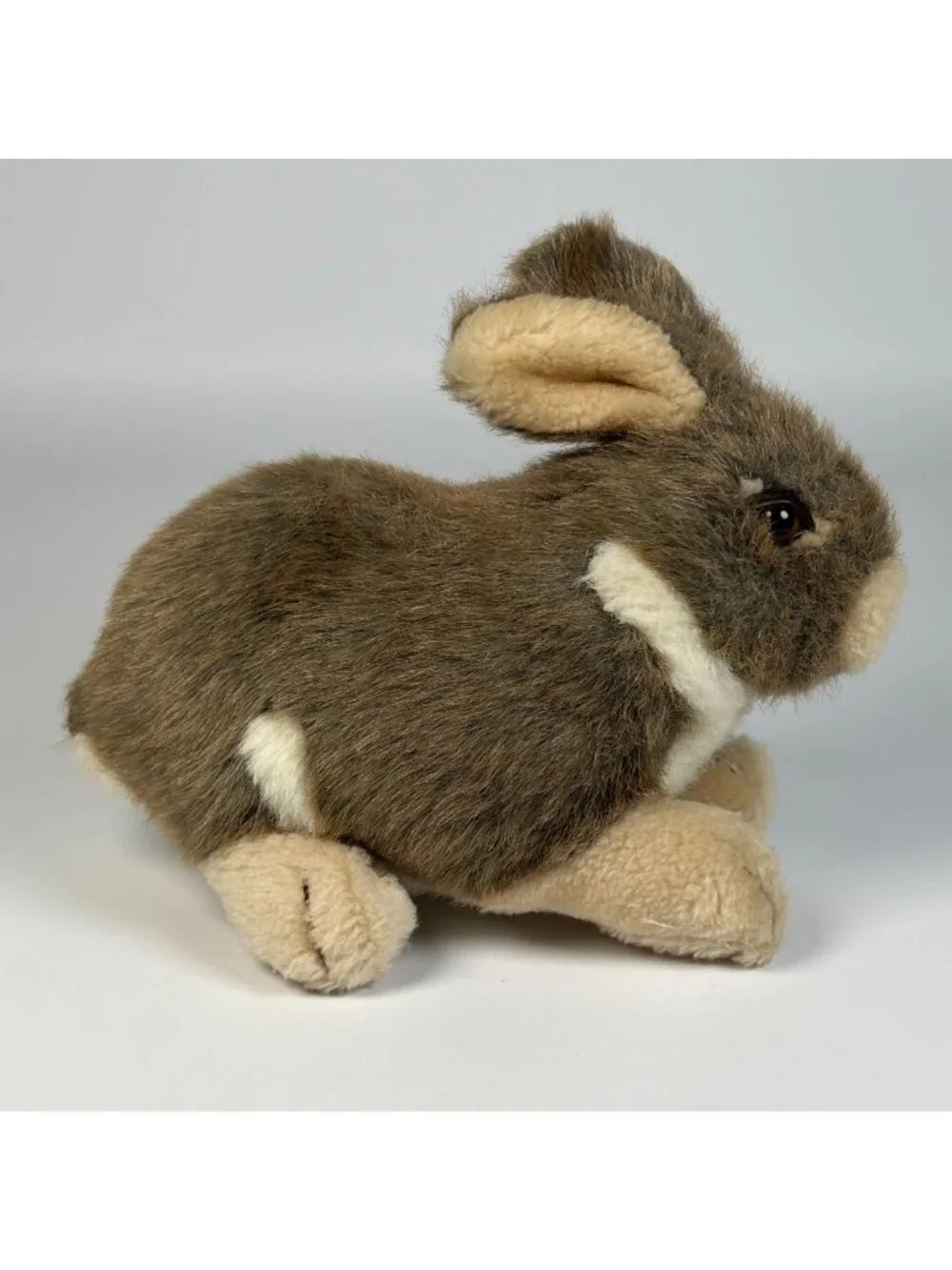 Nanco Cottontail Brown Bunny Rabbit Plush Stuffed Animal Toy 8